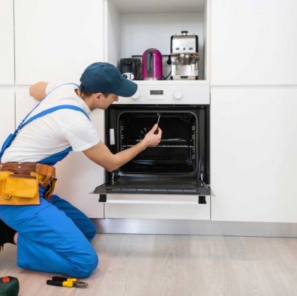 man repairing oven - About Appliance Repair Roswell Pros - Oven Repair Roswell
